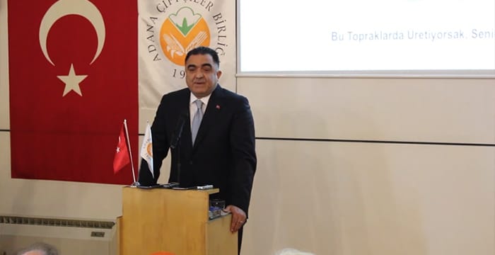 Adana Çiftçiler Birliği Başkanı Mutlu Doğru Güven Tazeledi