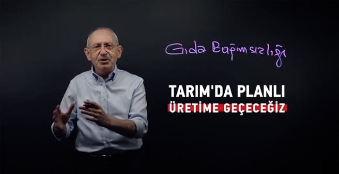 Kılıçdaroğlu vadettiği gıda devrimini madde madde anlattı