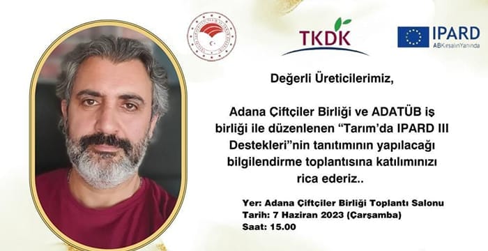 ‘Tarımda IPARD III Destekleri’ bilgilendirme toplantısı