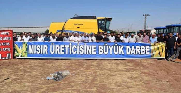Çiftçi isyanda: TMO önünde traktörlerle eylem yaptılar!
