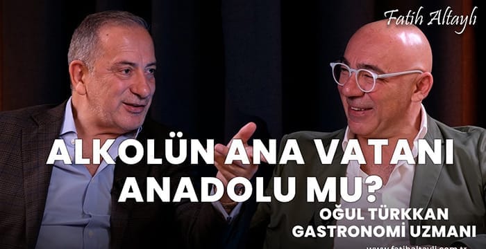Fatih Altaylı ile Pazar Sohbeti: Yeme – içme sanatı? / Gastronomi uzmanı Oğul Türkkan