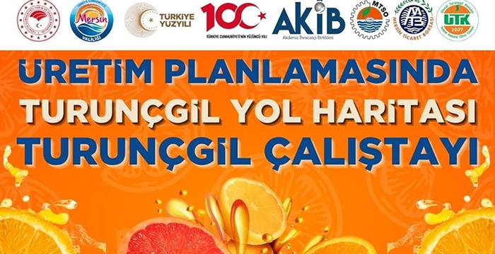 Üretim Planlamasında Turunçgil Yol Haritası TURUNÇGİL Çalıştayı! MERSİN