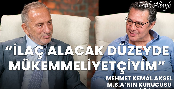 “Köy enstitülerini tekrardan canlandırmak istiyorum” / Mehmet Kemal Aksel & Fatih Altaylı