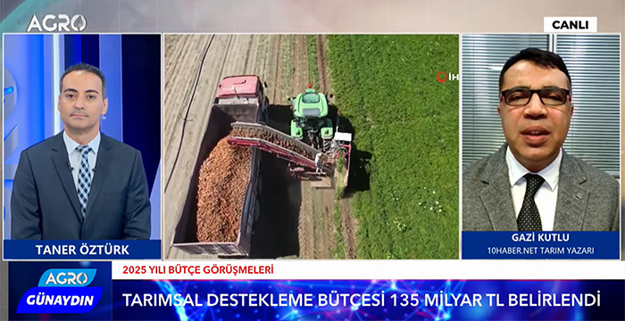 Tarımsal Destekleme Bütçesi Belirlendi | Tarım Yazarı Gazi Kutlu