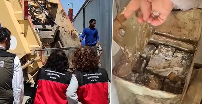 Tam 50 ton! Uygunsuz eritme peynirleri imha edildi