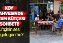 2026 Tarım Bakanlığı bütçesi çiftçiye ne getirecek? Köy kahvesinde bütçe sohbeti!