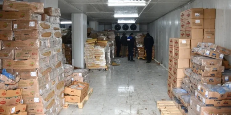 Şanlıurfa'da 50 ton bozuk tavuk eti ele geçirildi 1 bozuk tavuk eti