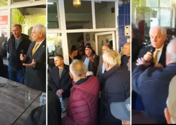 AKP’li vekile Giresun’da büyük şok! Madene karşı çıkan yurttaşlar mikrofonu elinden aldı