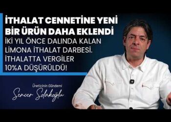İki yıl önce dalında kalan limona ithalat darbesi. İthalatta Vergiler Yüzde 10’a düşürüldü!
