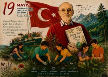 19 Mayıs Atatürk’ü Anma, Gençlik ve Spor Bayramımız kutlu olsun!