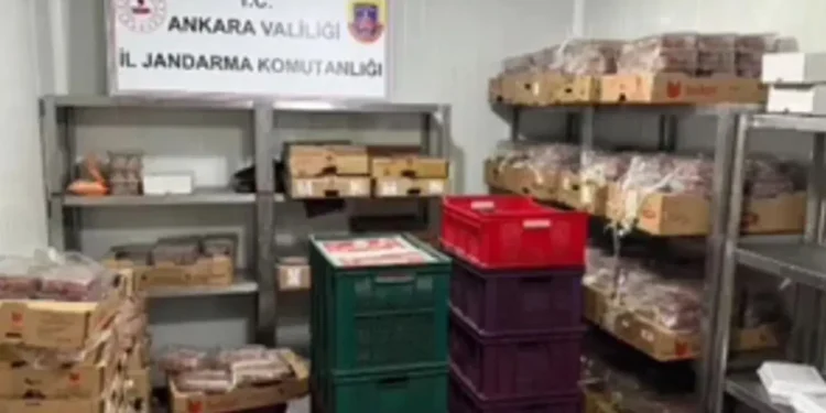 Sofralık değil skandallık! 40 ton kaçak et operasyonu 1 40 ton kacak et operasyonu