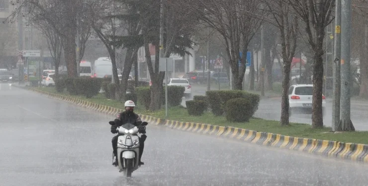 Meteoroloji: 11 ilde sağanak yağış bekleniyor 1 saganak yagmur yagis
