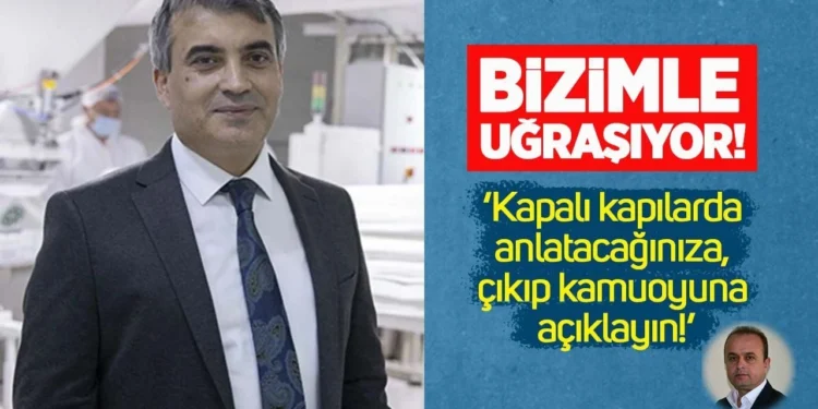 Bizimle ugrasiyor