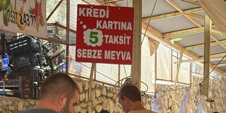 Türkiye uçuyor: Taksitle meyve sebze dönemi 1 Taksitle meyve sebze donemi