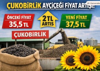 Çukobirlik, ayçiçeği alım fiyatını 37,5 liraya çıkardı