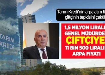 Tarım Kredi'den çiftçiye 11 bin 500 liralık arpa fiyatı! 1,5 milyon liralık genel müdür yeniden gündemde - Tarımdan Haber