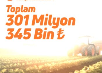 301 Milyon Liralı Destekleme Ödemesi Hesaplara Aktarılıyor