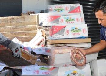 Soğuk hava deposunda skandal: vatandaşın sofrasına gidecekti