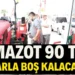 Mazot 90 TL tarla boş kalacak