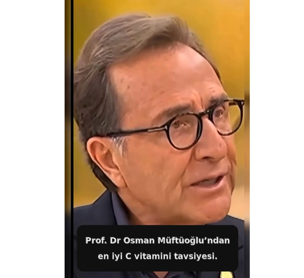 Prof. Dr. Osman Müftüoğlu’ndan en iyi C vitamini tavsiyesi