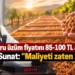 TMO kuru üzüm fiyatını 85-100 TL açıkladı! Şenol Sunat: “Maliyeti zaten 100 TL