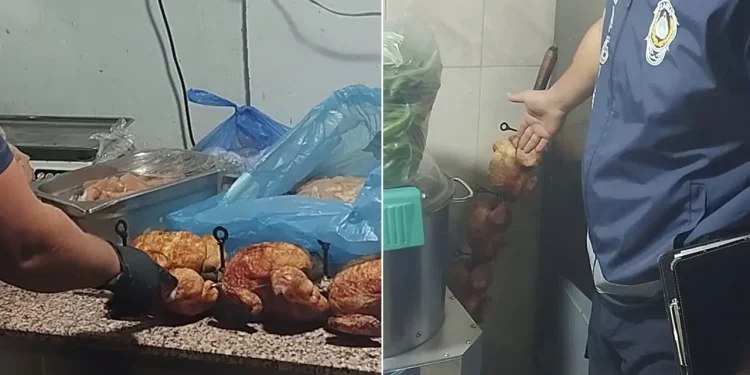 Hatay'da restoranda mide bulandıran görüntüler: 15 kilo bozuk tavuk ele geçirildi! 1 Hatayda restoranda mide bulandiran goruntuler