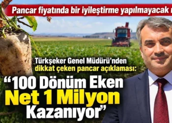 Pancar fiyatında iyileştirme yapılmayacak mı? Türkşeker’den dikkat çeken “1 Milyon” açıklaması