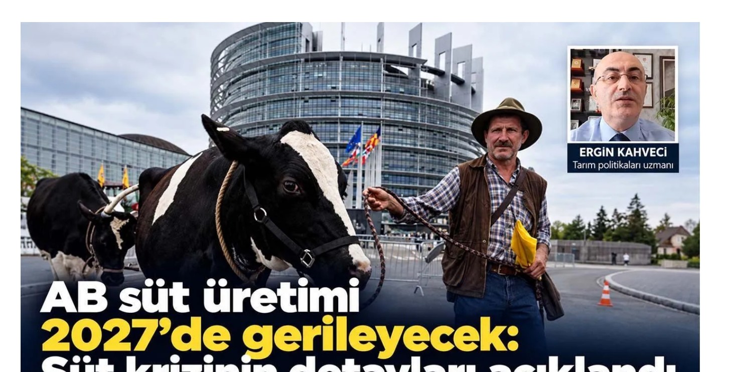 AB süt üretimi 2027’de gerileyecek: Süt krizinin detayları açıklandı