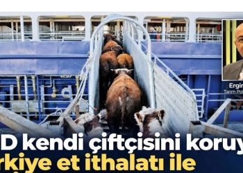 ABD kendi çiftçisini koruyor, Türkiye et ithalatı ile kimi koruyor? 12 ABD kendi çiftçisini koruyor, Türkiye et ithalatı ile kimi koruyor?
