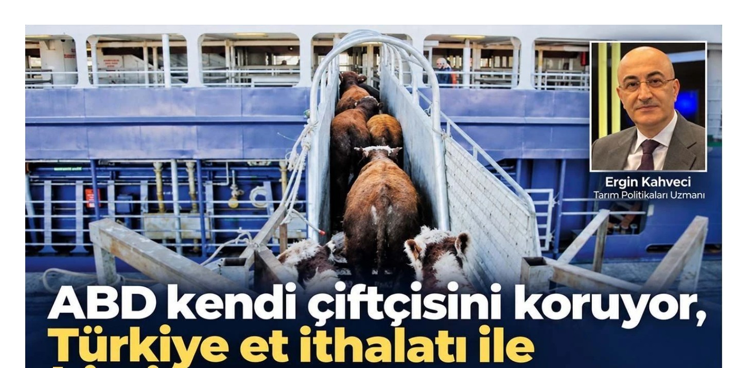 ABD kendi çiftçisini koruyor, Türkiye et ithalatı ile kimi koruyor?