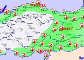 İstanbul dahil 65 il için alarm! Meteoroloji sağanak ve fırtına için uyardı