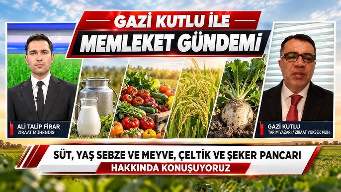Süt, Yaş Sebze ve Meyve, Çeltik ve Şeker Pancarı Hakkında Konuşuyoruz I Sabah Ajandası