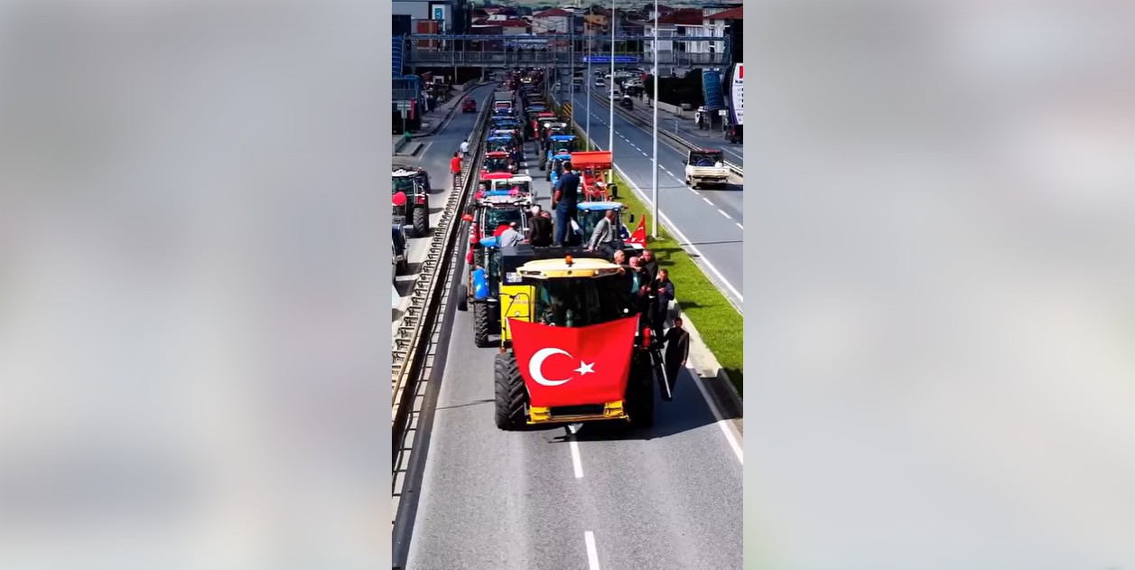 Karadeniz’de önce fındık şimdi de çeltik protestosu.