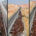 Burası Türkiye, iki şeritli yolu tamamen kapattılar: Dev sürünün görsel şöleni havadan görüntülendi