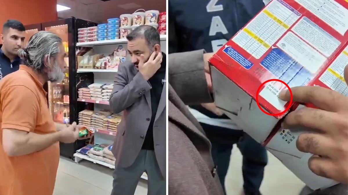 20 ürününden 19’unun tarihi geçmiş çıkan market sahibinden skandal savunma