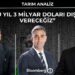 Tarım Analiz – “Bu Yıl 3 Milyar Doları Dışarı Vereceğiz”