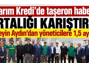 Tarım Kredi’de taşeron haberi ortalığı karıştırdı! Hüseyin Aydın’dan yöneticilere 1,5 ay süre