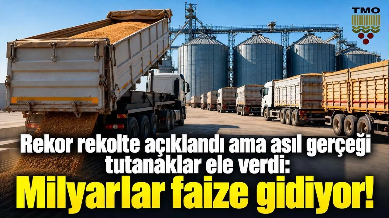 Rekor rekolte açıklandı ama asıl gerçeği tutanaklar ele verdi: Milyarlar faize gidiyor!