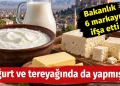 Yoğurt ve tereyağında da yapmışlar. Bakanlık 6 markayı ifşa etti 11 Yoğurt ve tereyağında da yapmışlar. Bakanlık 6 markayı ifşa etti